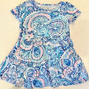 Lilly Pulitzer 2-3T Toddler Dress in Blue and Pink